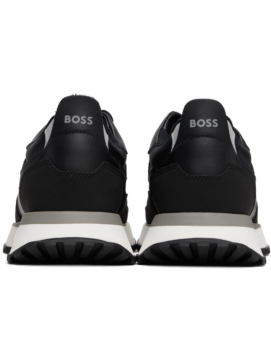 Black Running-Style Hybrid Sneakers - 2