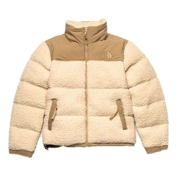 THE NORTH FACE Logo Nuptse Jacket 'Beige' NF0A5A84-11G - 1