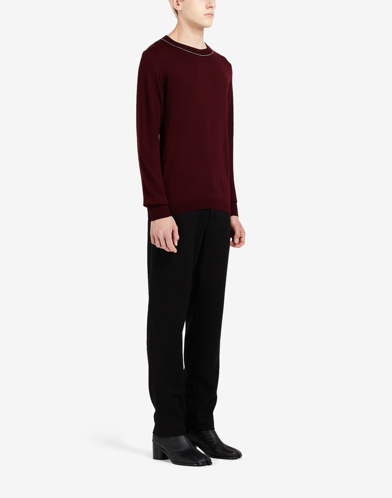 Crew-neck merino 스웨터 3