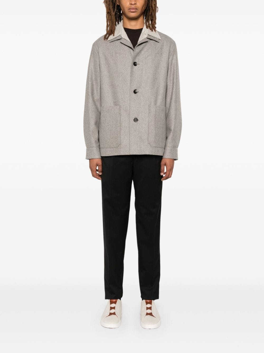 tapered track pants - 2
