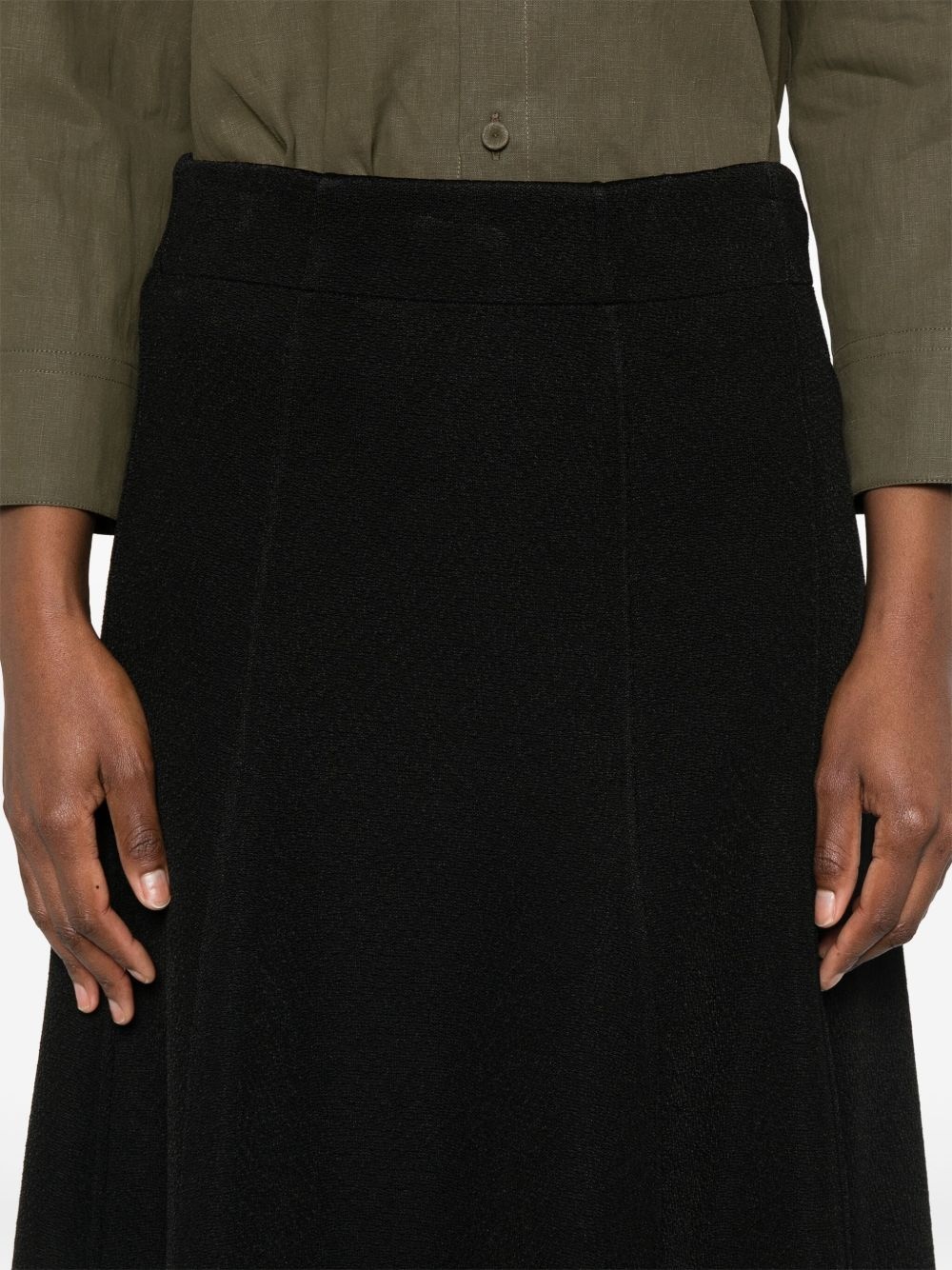 flared midi skirt - 5