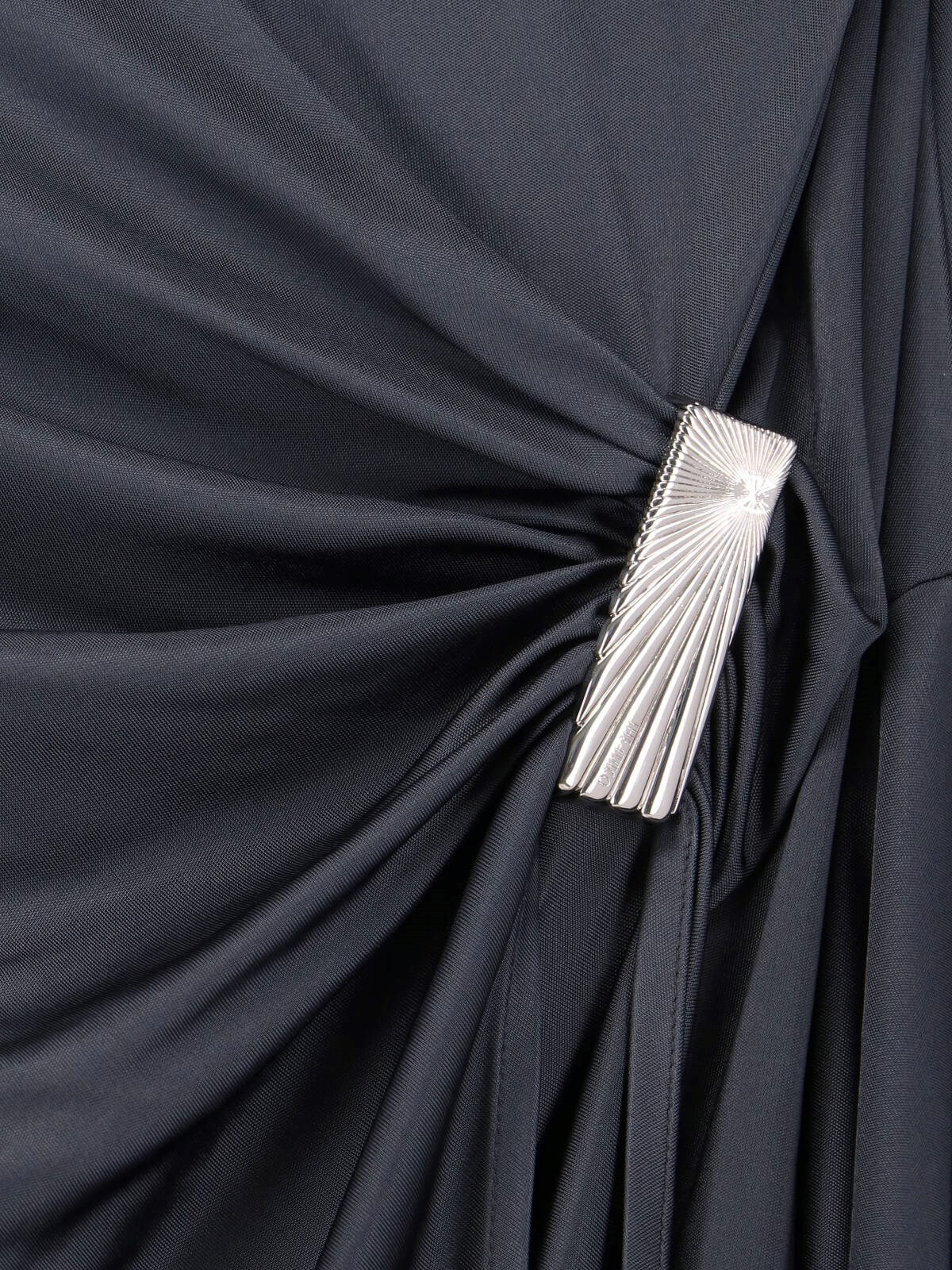 DRAPED MINI DRESS - 4