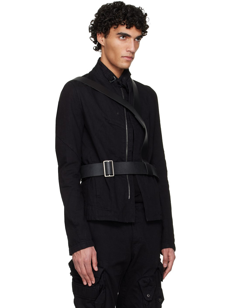 Black Dimensional Body Backpack 3