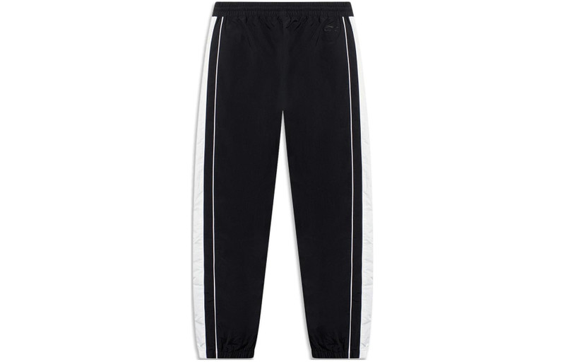 Li-Ning Li-Ning Striped Graphic Joggers Pants 'Black' AYKT517-1 outlook