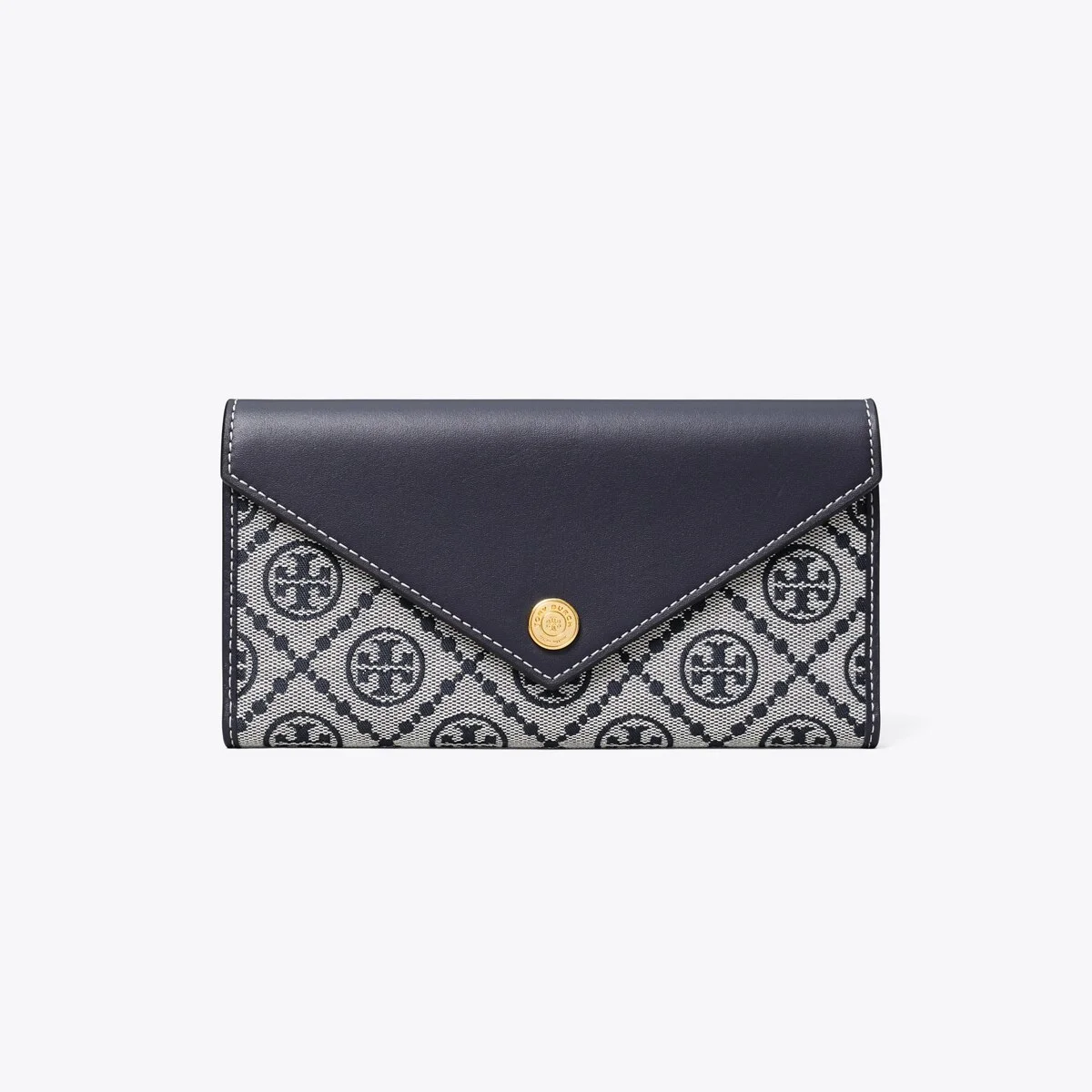 T Monogram Envelope Wallet - 1
