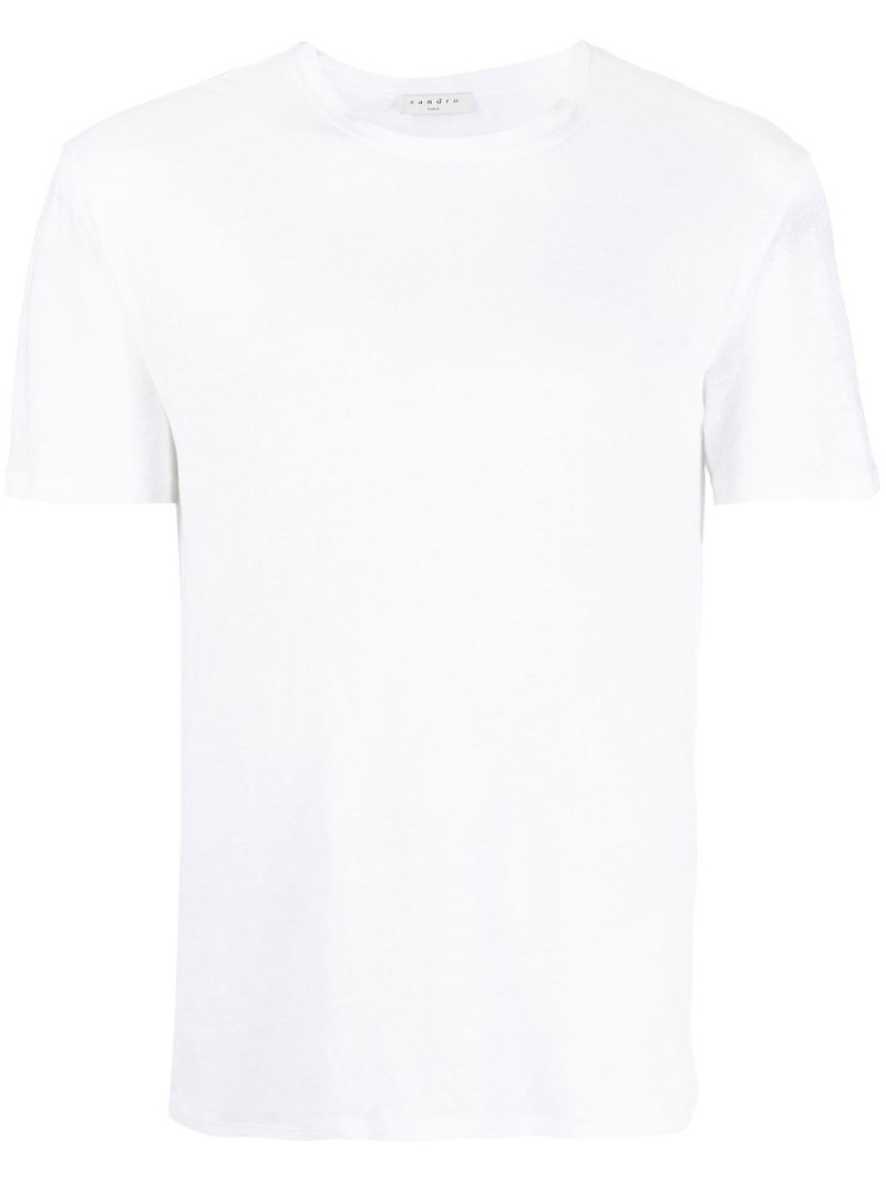 Sandro round neck T-shirt outlook