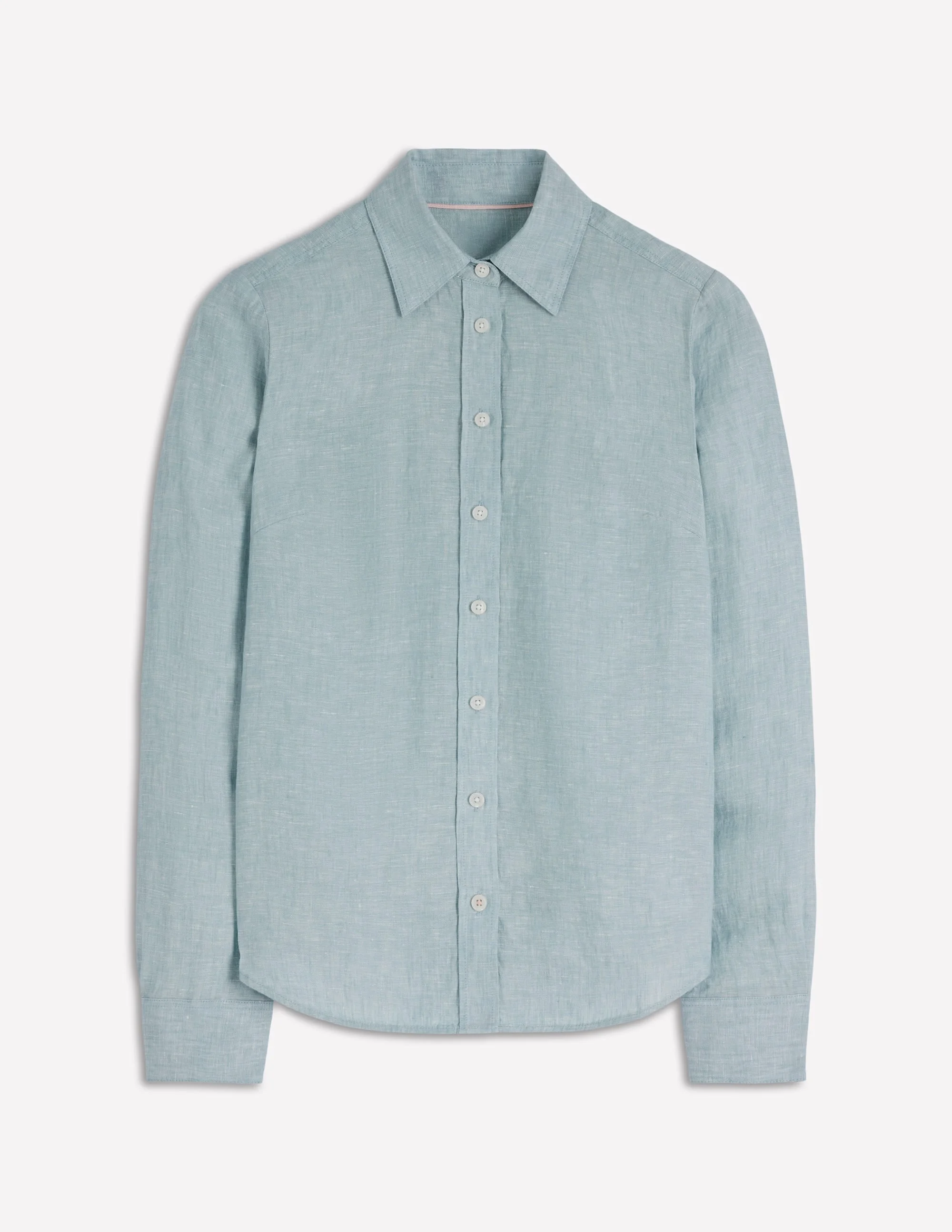 Sienna Linen Shirt-Chambray - 1