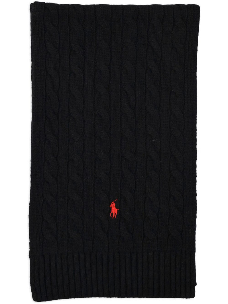 cable-knit scarf 1