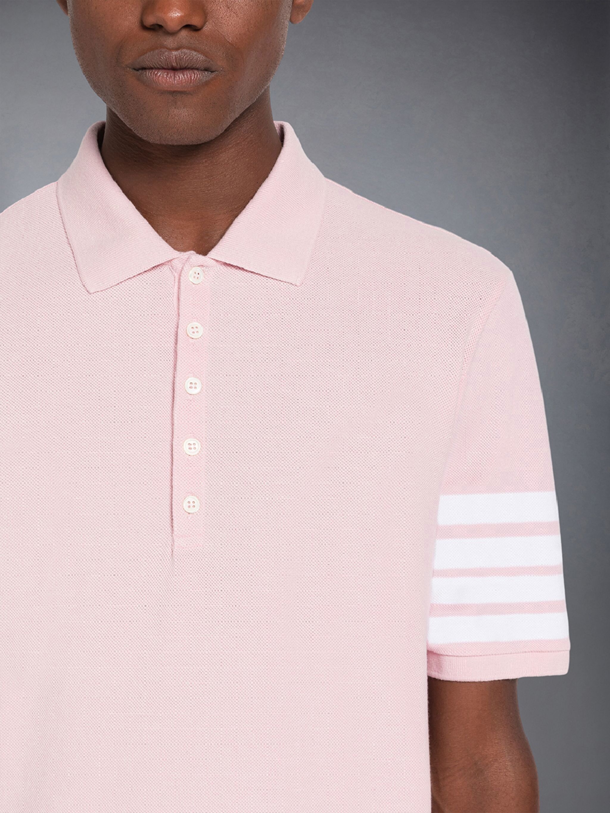 Classic Pique 4-Bar Short Sleeve Polo - 4