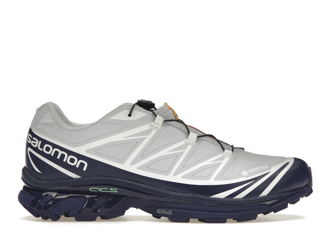 Salomon XT-6 Gore-Tex Blue Print Heather White - 1