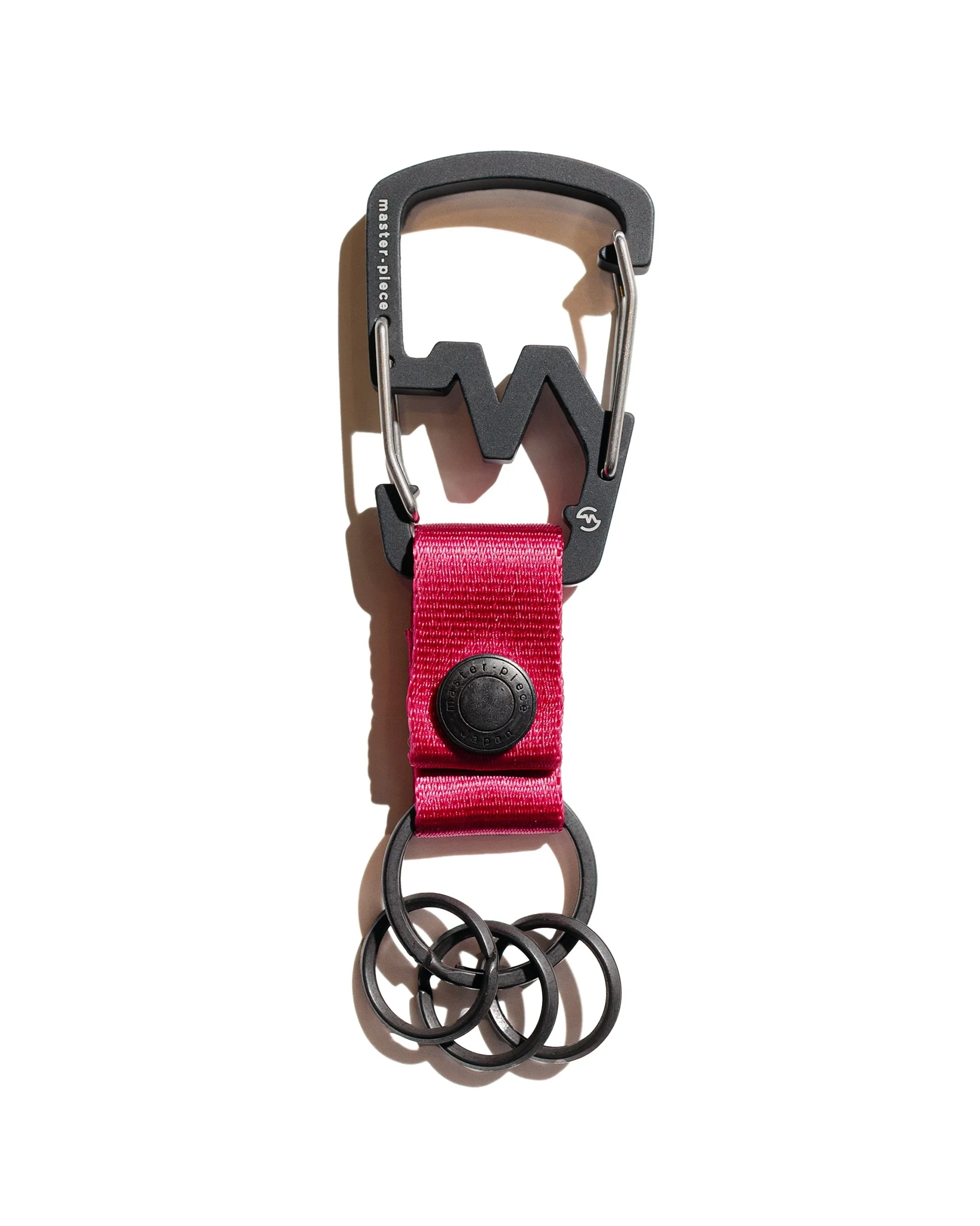 M-Carabiner Key Ring Key Chain Pink - 1