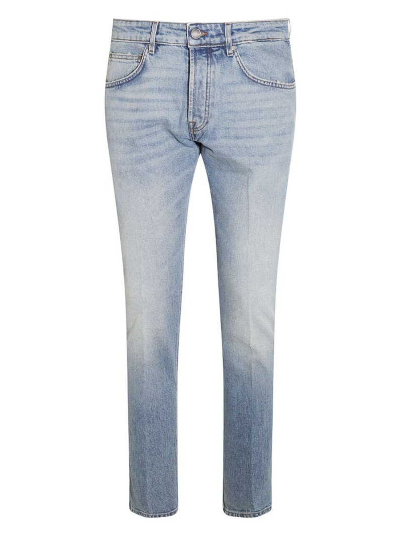 faded-wash jeans 1