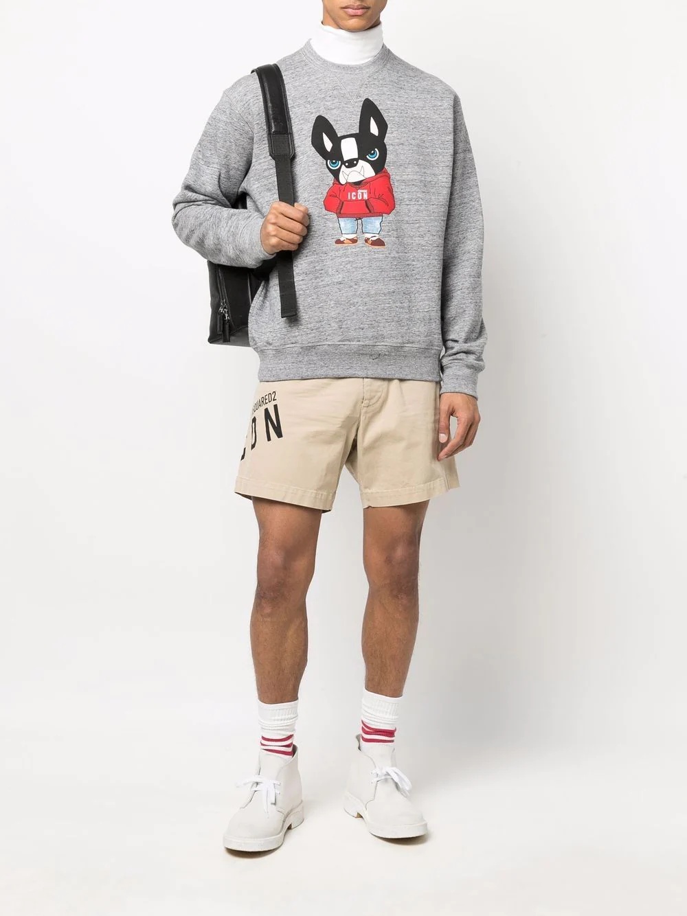 graphic-print cotton sweatshirt - 2