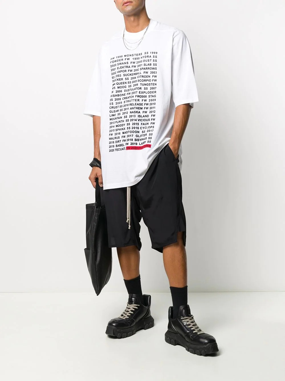 Performa oversized cotton T-shirt - 2