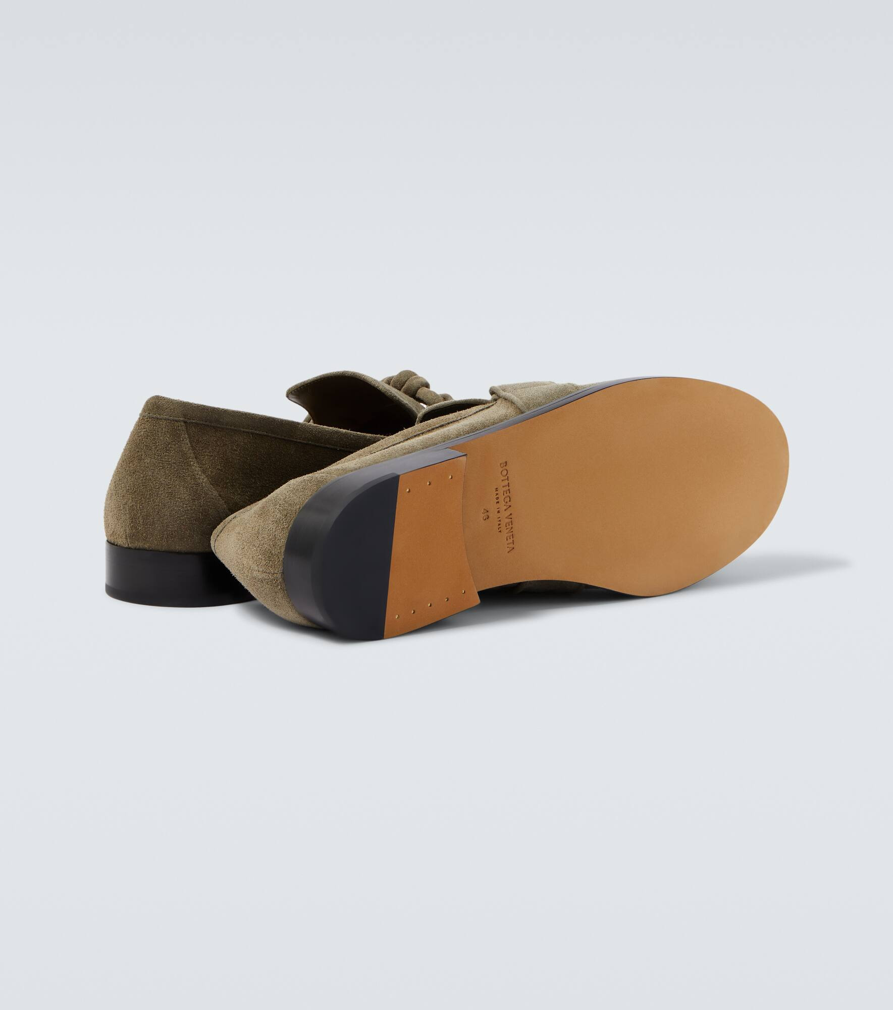 Astaire Knot suede loafers - 7