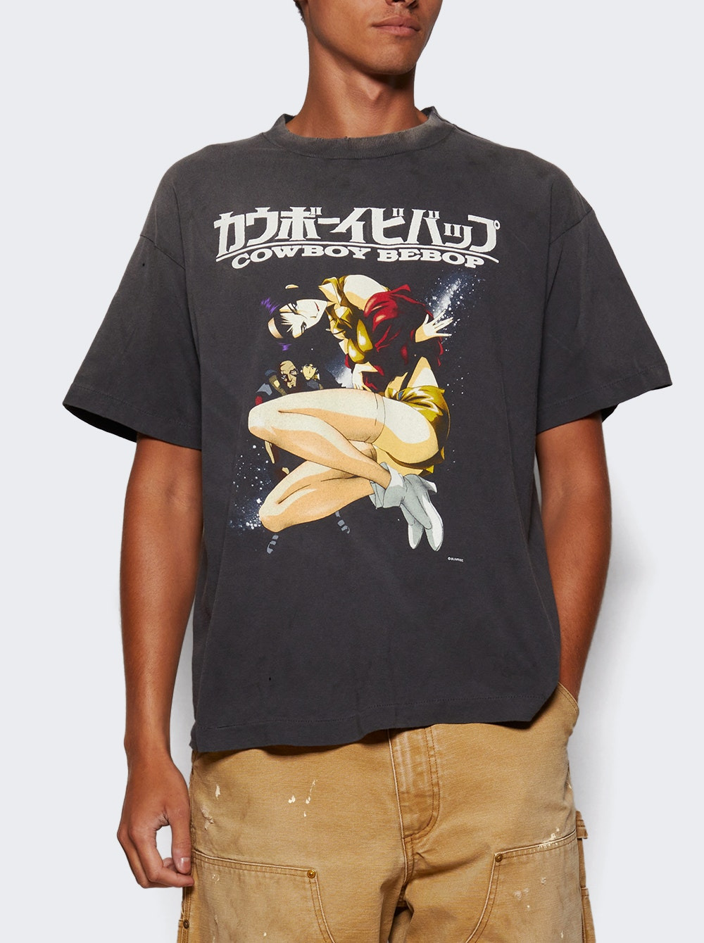 X Cowboy Bebop Short Sleeve Tee Black - 3