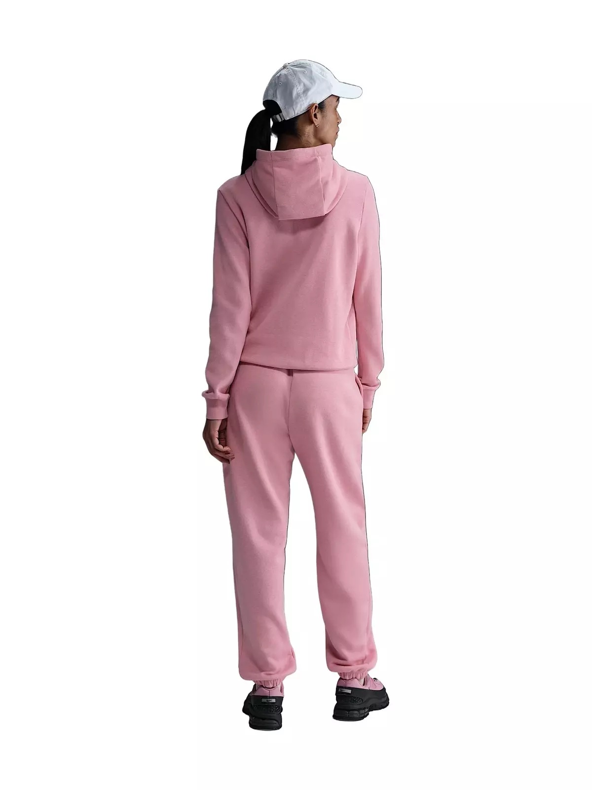 Women's Sportswear Club Fleece Pullover Hoodie - Pink - 4