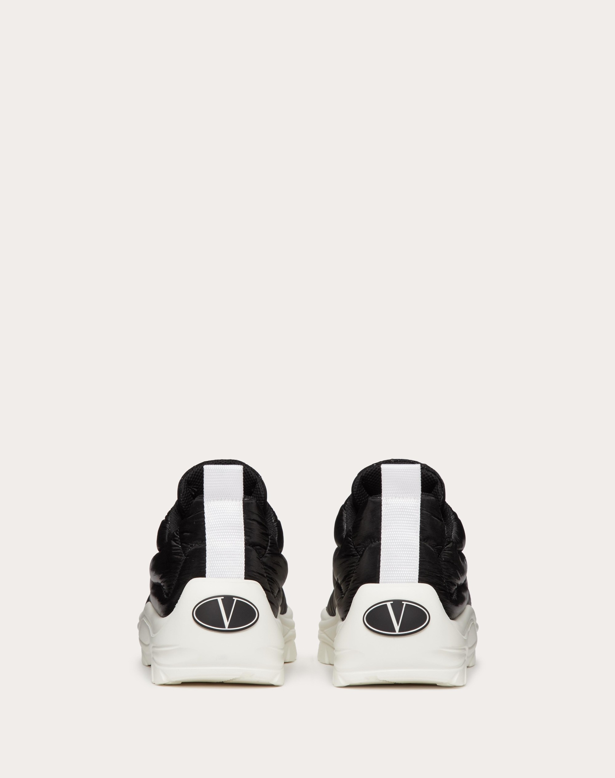 PADDED NYLON GUMBOY SNEAKER - 3