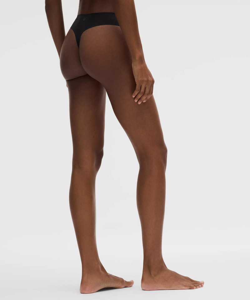InvisiWear Mid-Rise Thong Underwear *3 Pack 3