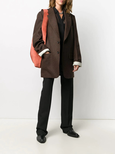 Junya Watanabe oversized blazer coat outlook