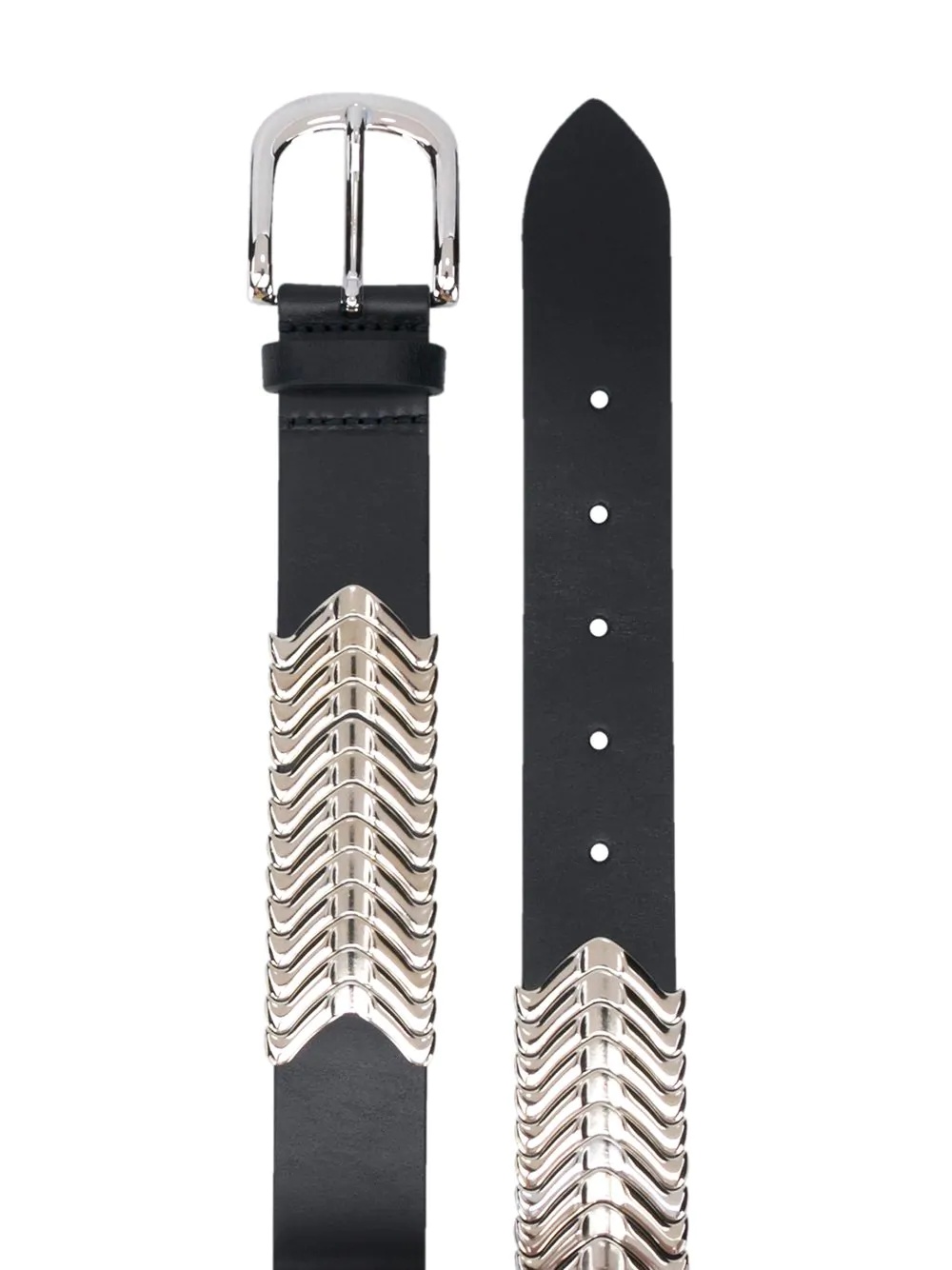 embellished buckle belt - 2