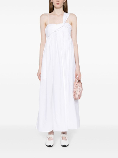 CECILIE BAHNSEN Vera asymmetric cotton dress outlook