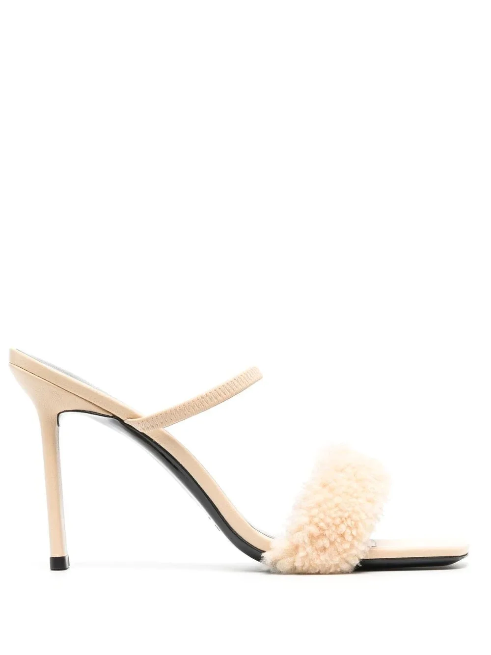 100mm Ada shearling sandals - 1