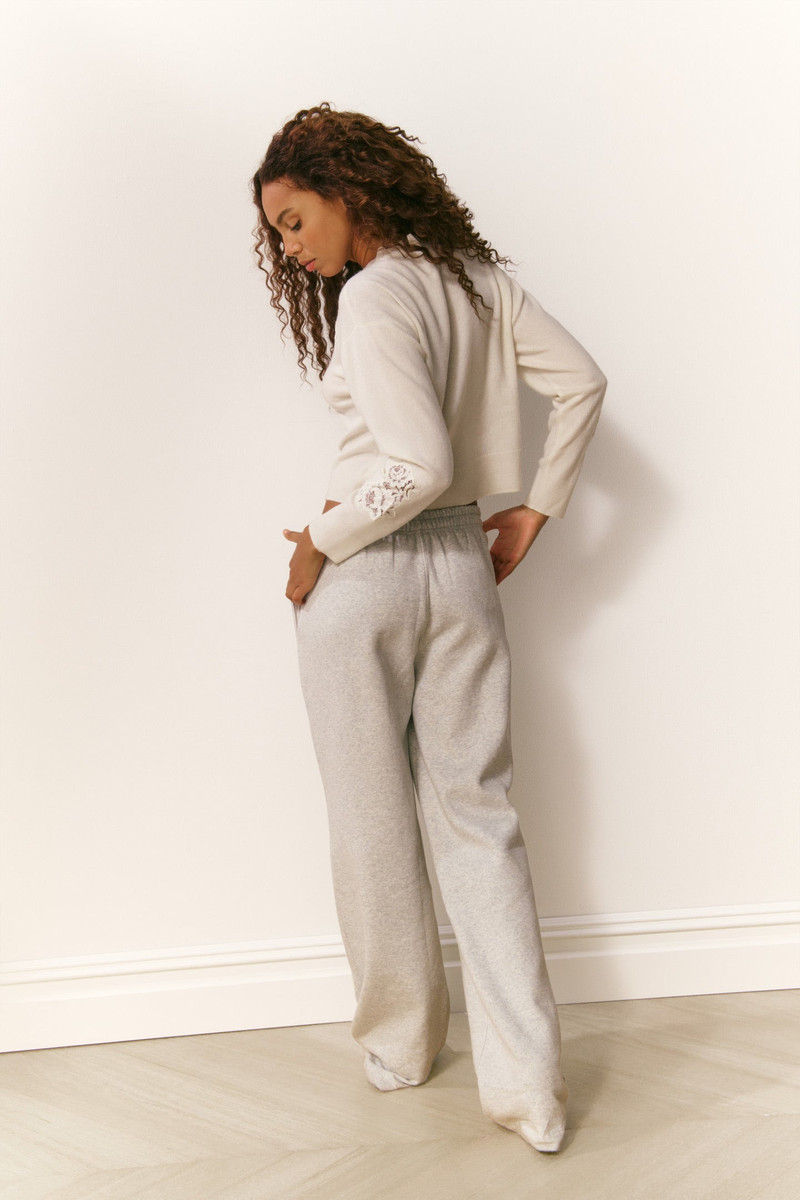 Elma Lace Bow Sweatpants 5