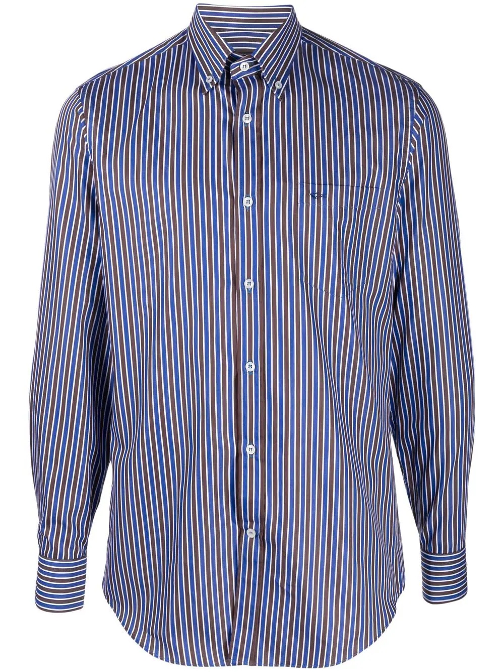 striped organic cotton shirt - 1