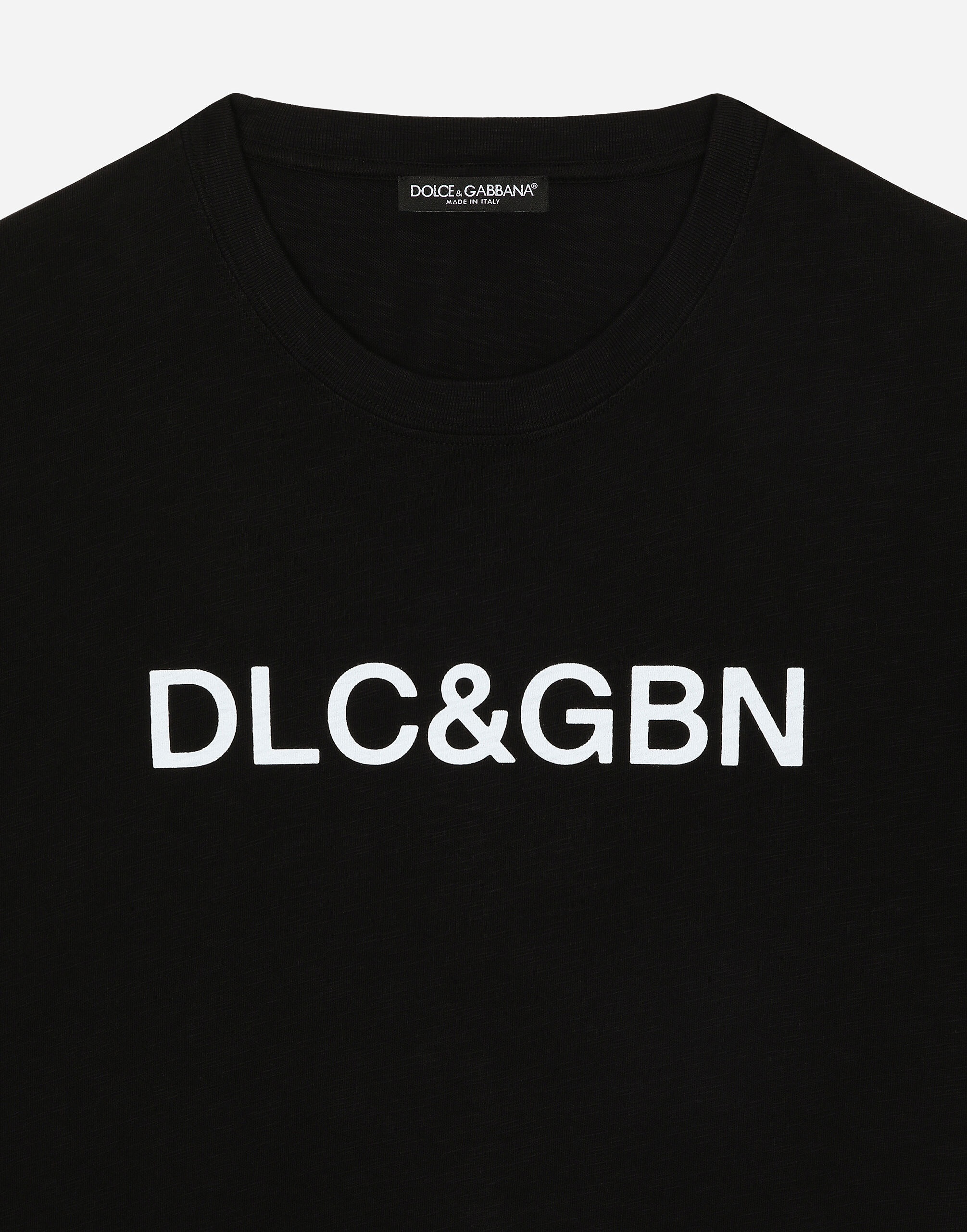 Cotton T-shirt with Dolce&Gabbana logo - 3