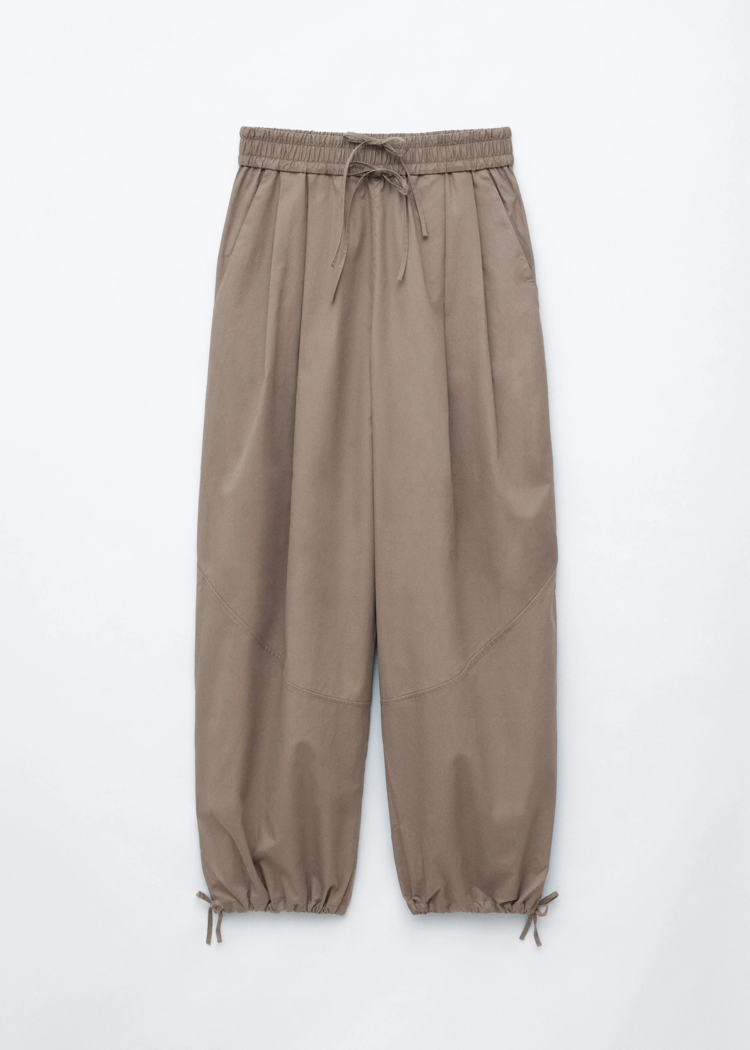 Cotton Balloon Trousers - 1