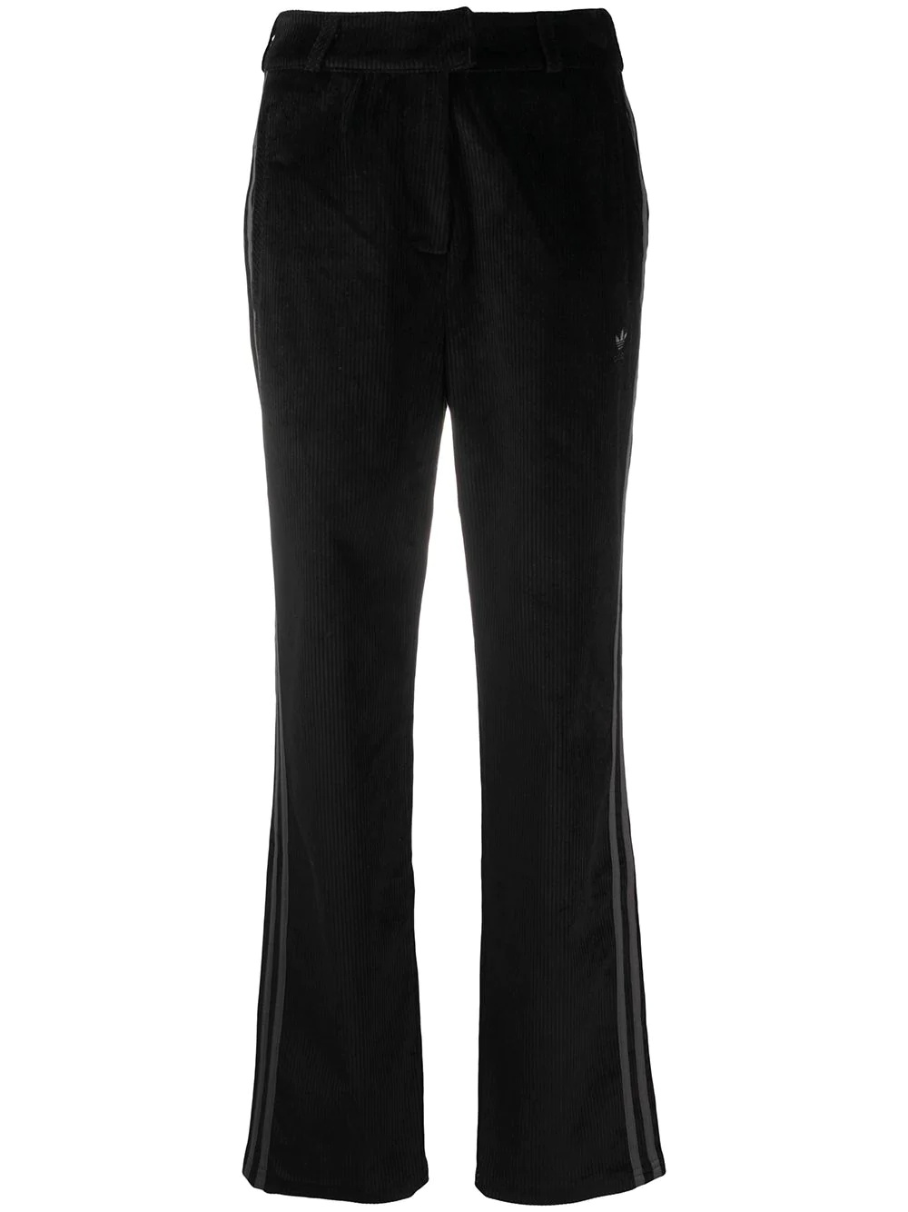 corduroy side-stripe trousers - 1