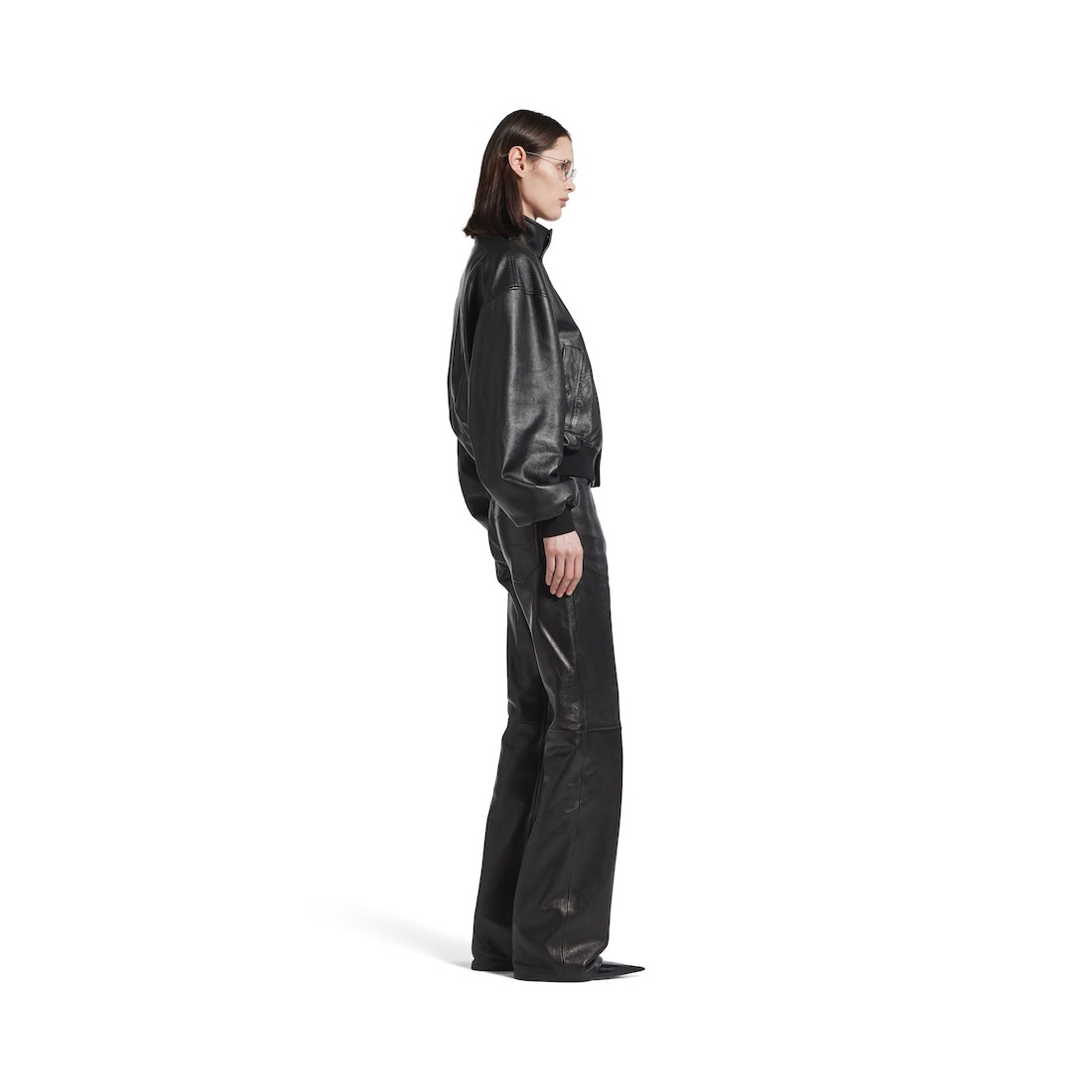 Women's Blouson in Black - 3
