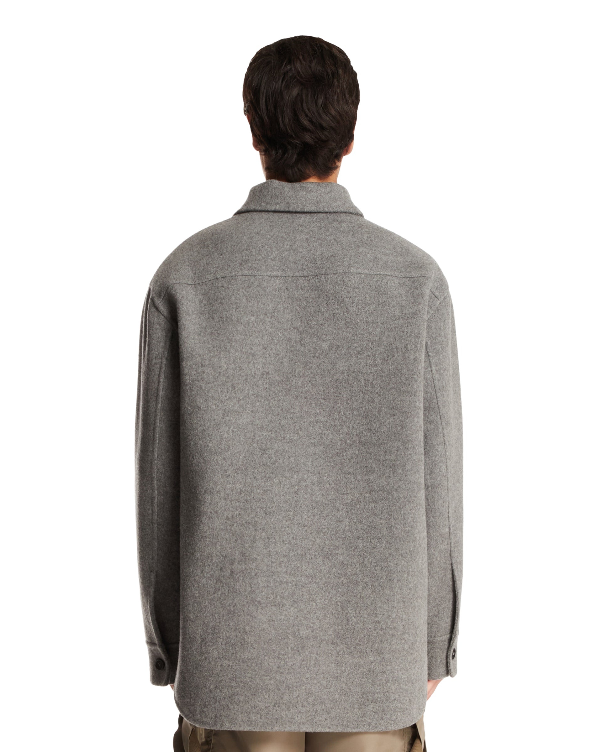 Gray Shirt Jacket - 3