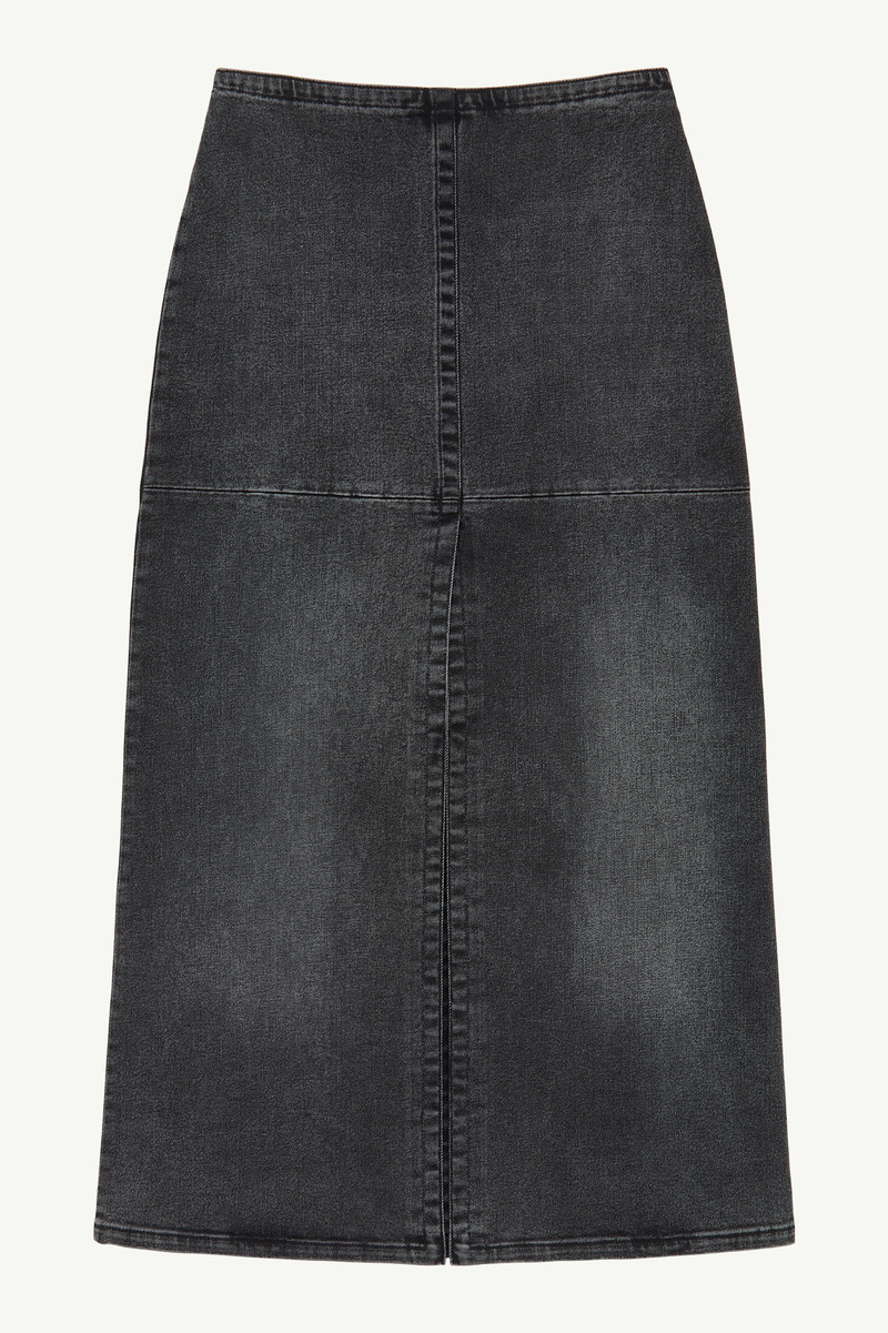 Long Denim Skirt 1