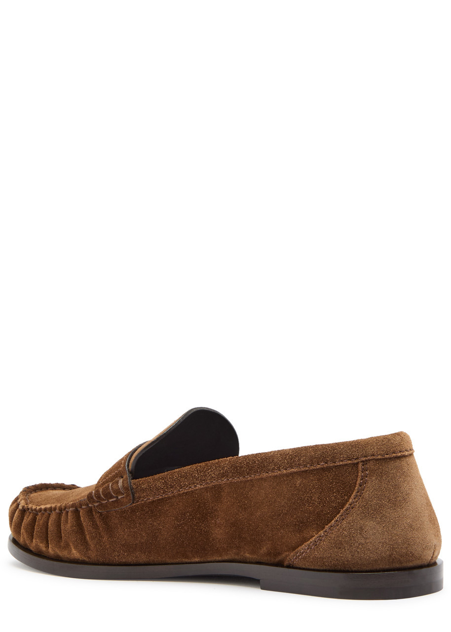 Saint Laurent Laurent Suede Loafers - 2