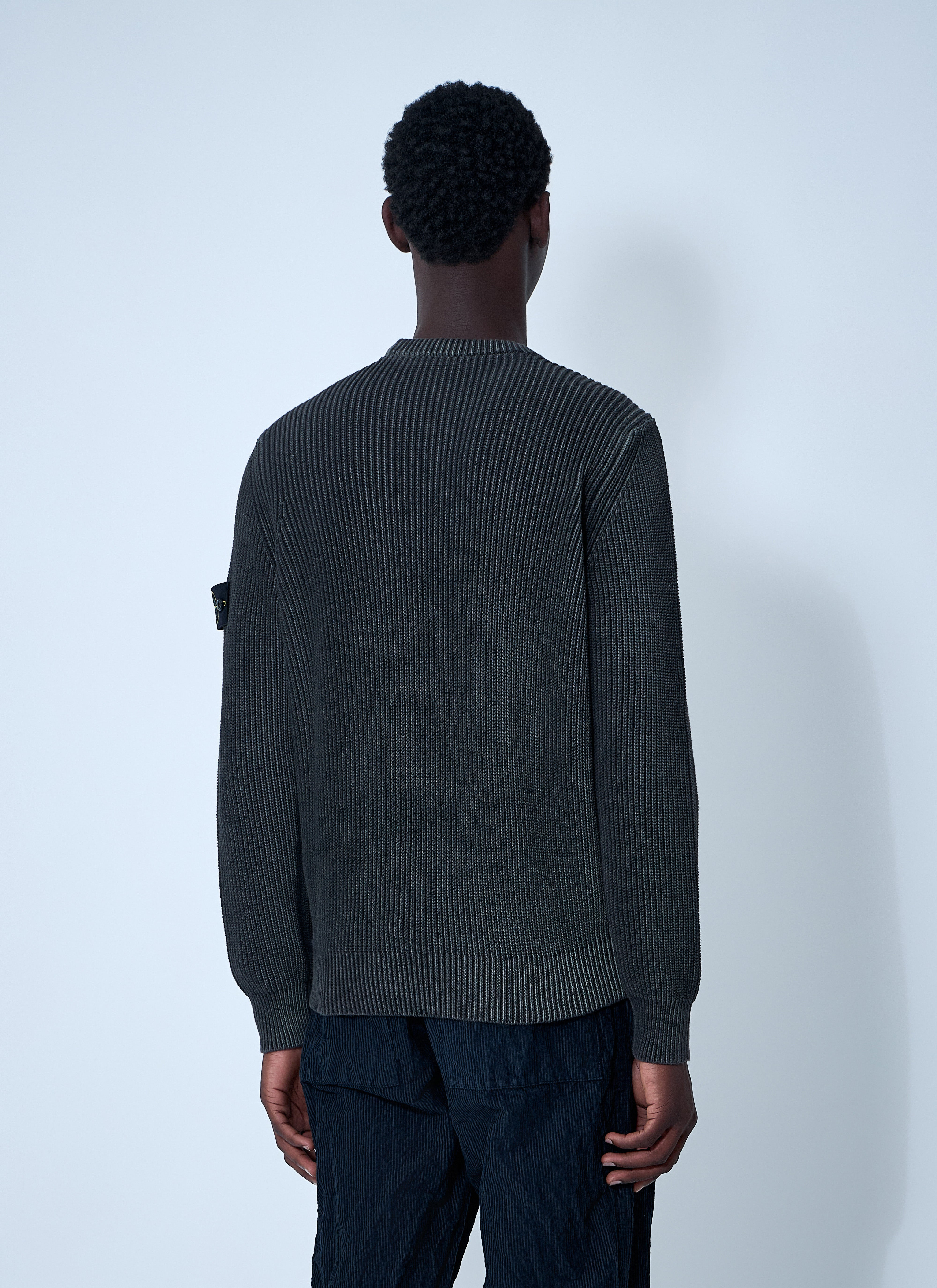Stone Island Men Fisherman Rib Sweater - 4