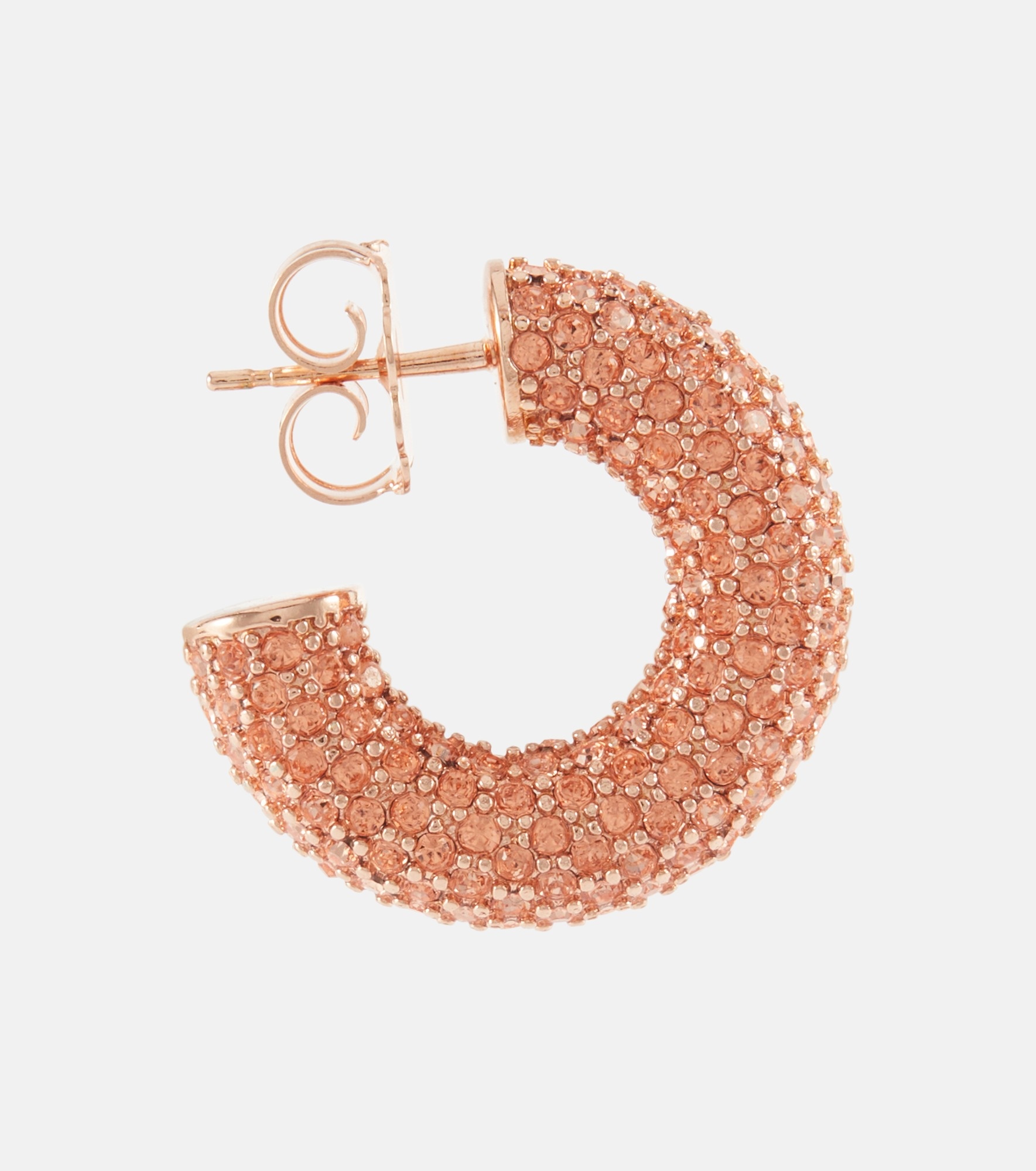 Cameron embellished hoop earrings - 2