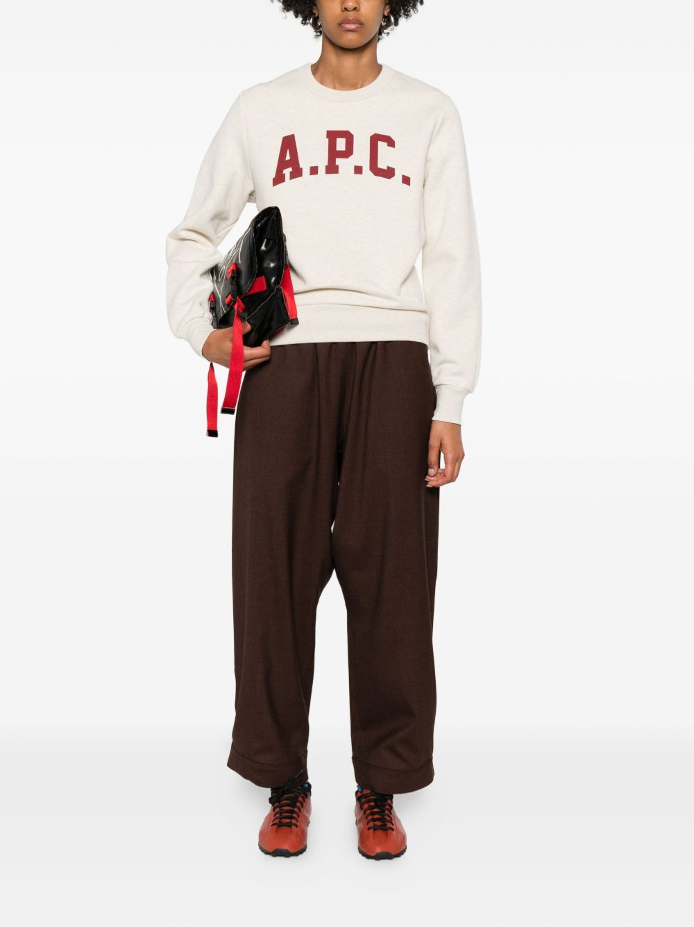 logo-print sweatshirt - 2