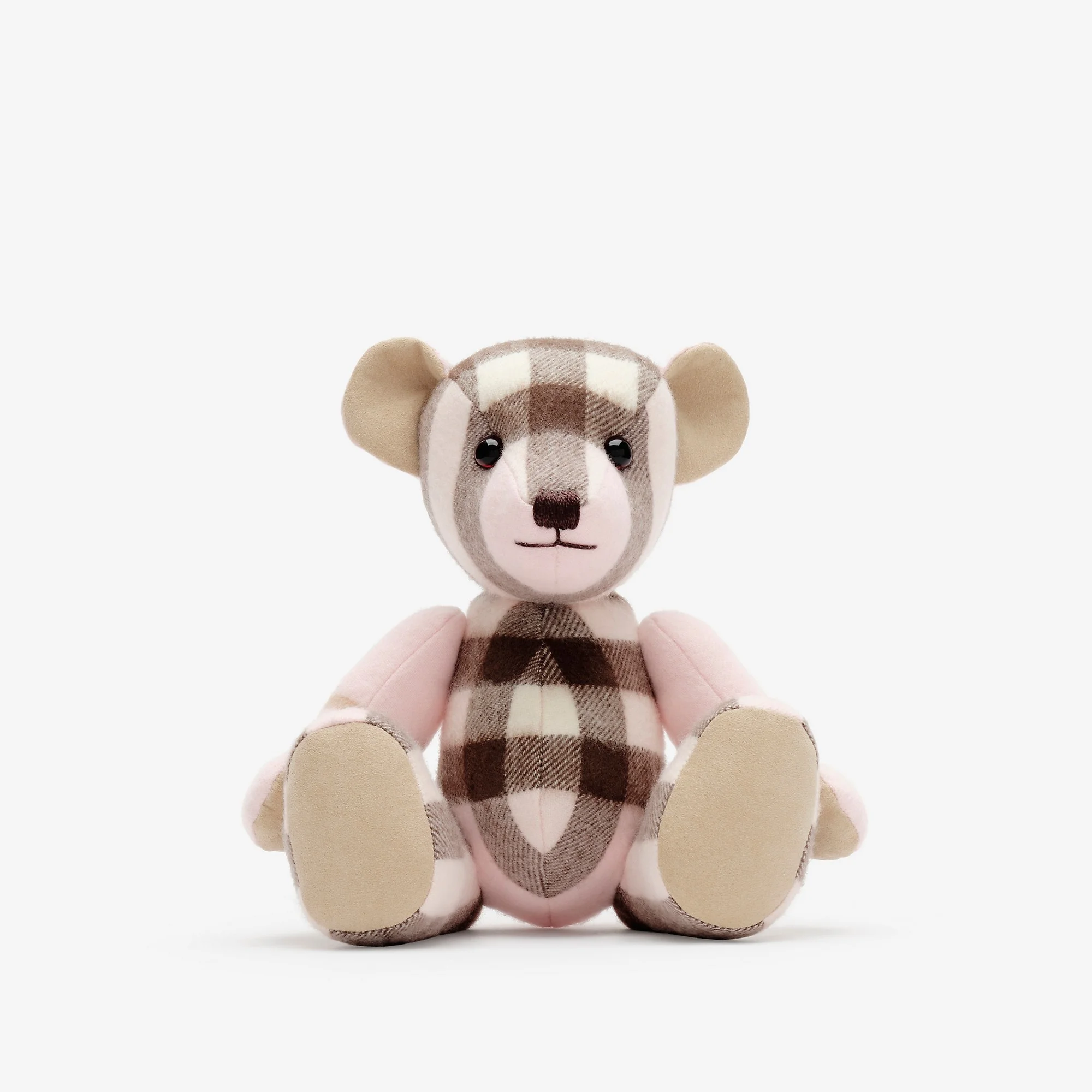 Check Cashmere Thomas Bear - 1