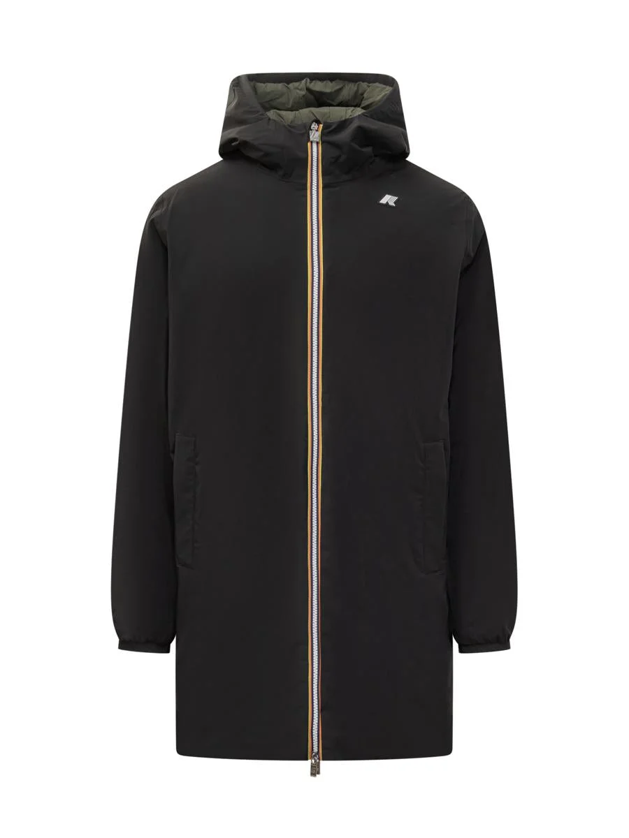 K-Way K-Way Jacob St Warm Double With Hood - 1