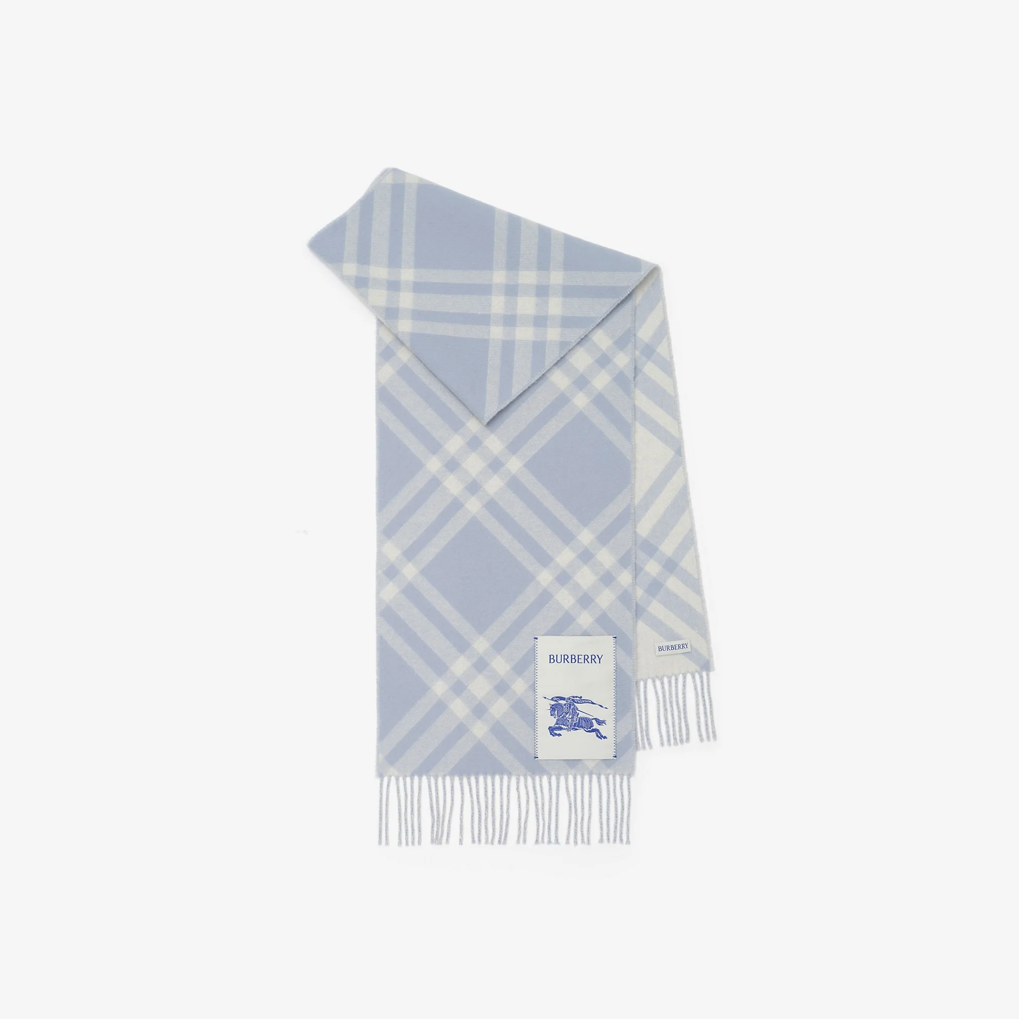 Check Cashmere Scarf - 1