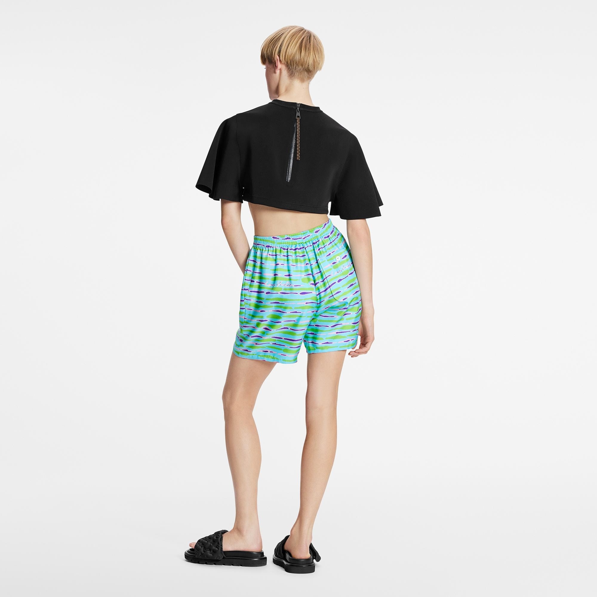 Saturated Epi Print Pajama Shorts - 4