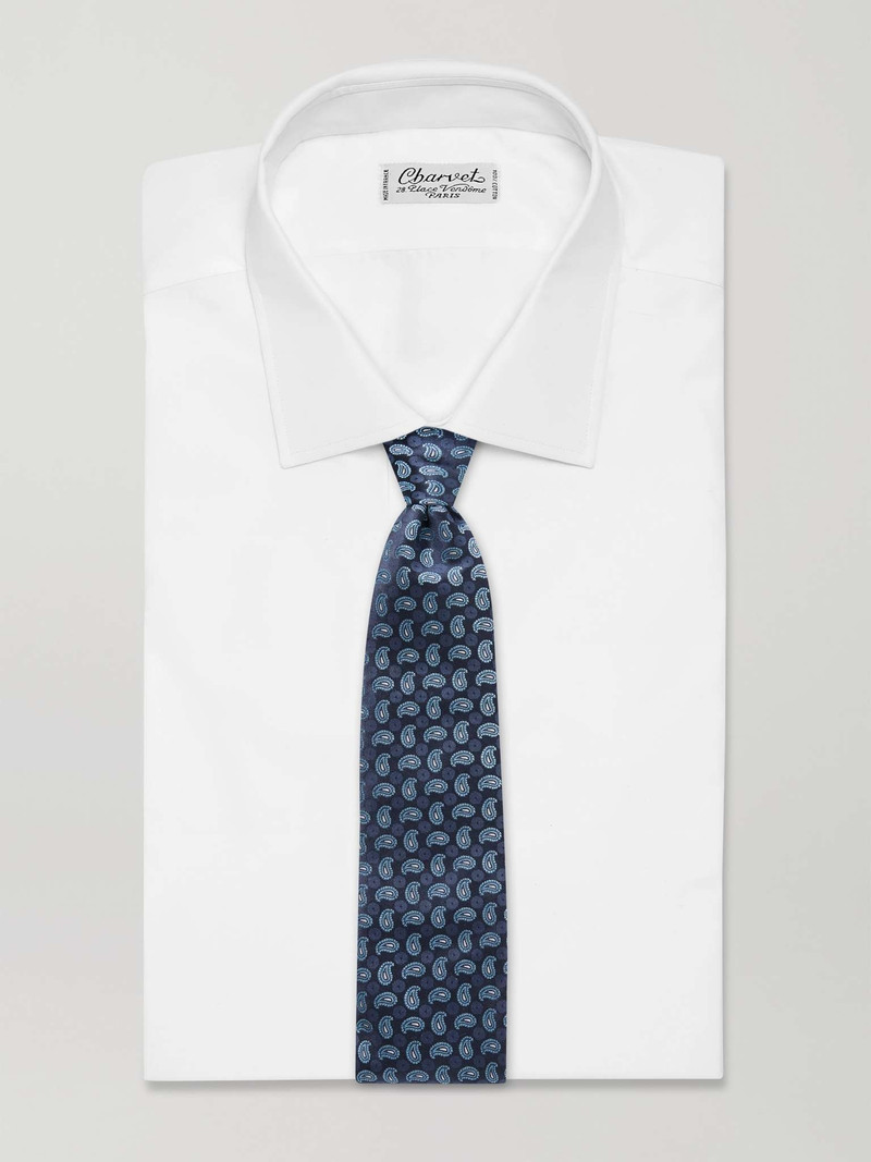 Etro 8cm Paisley-Jacquard Silk Tie outlook