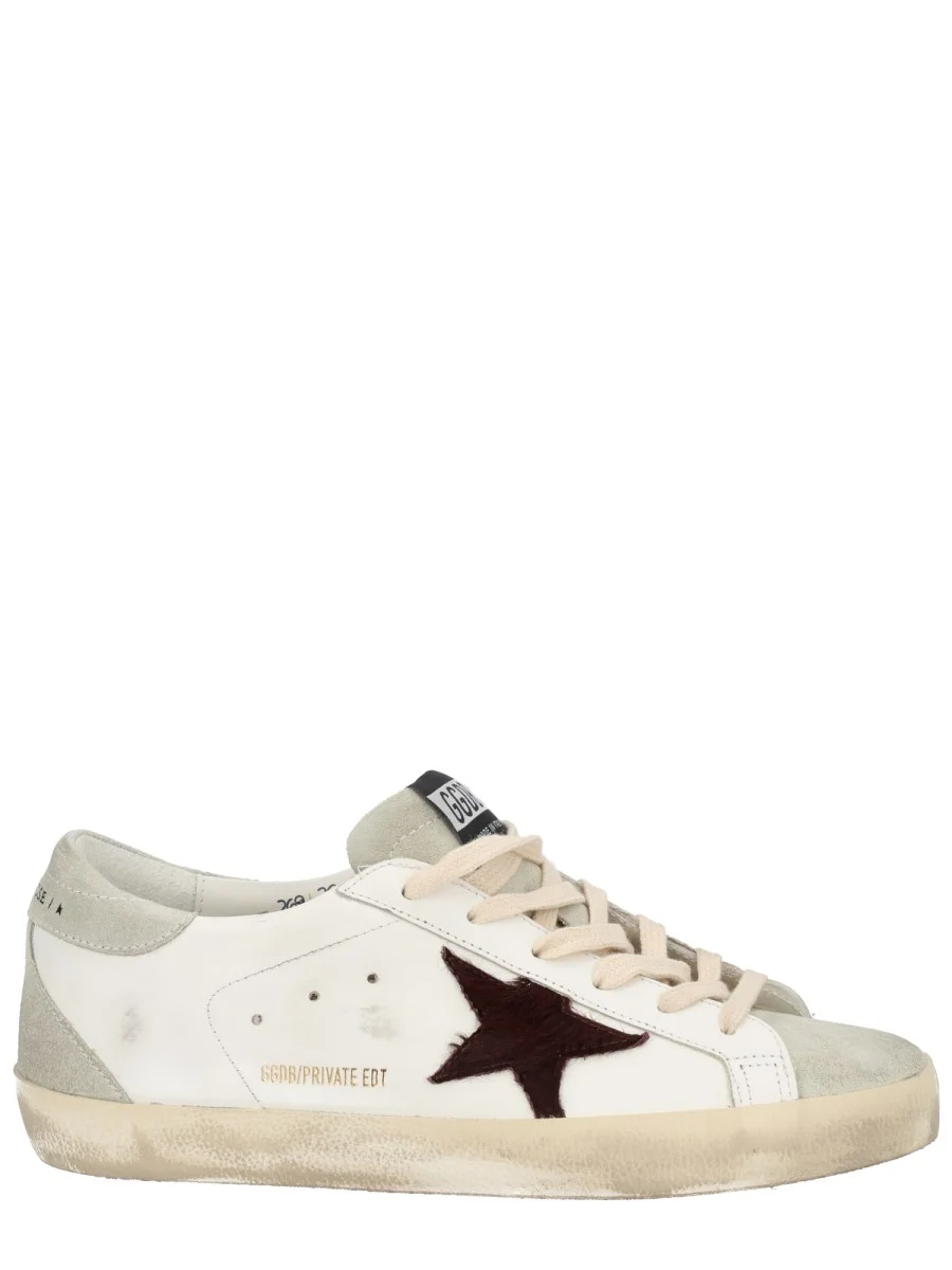 LEATHER SUPERSTAR SNEAKER - 1