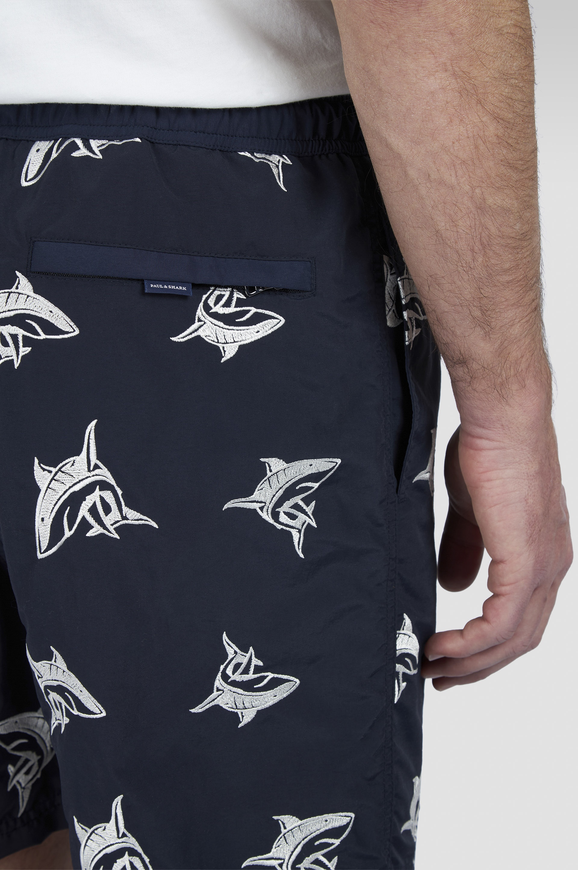 SHARK PATTERN SWIMSUIT - 4