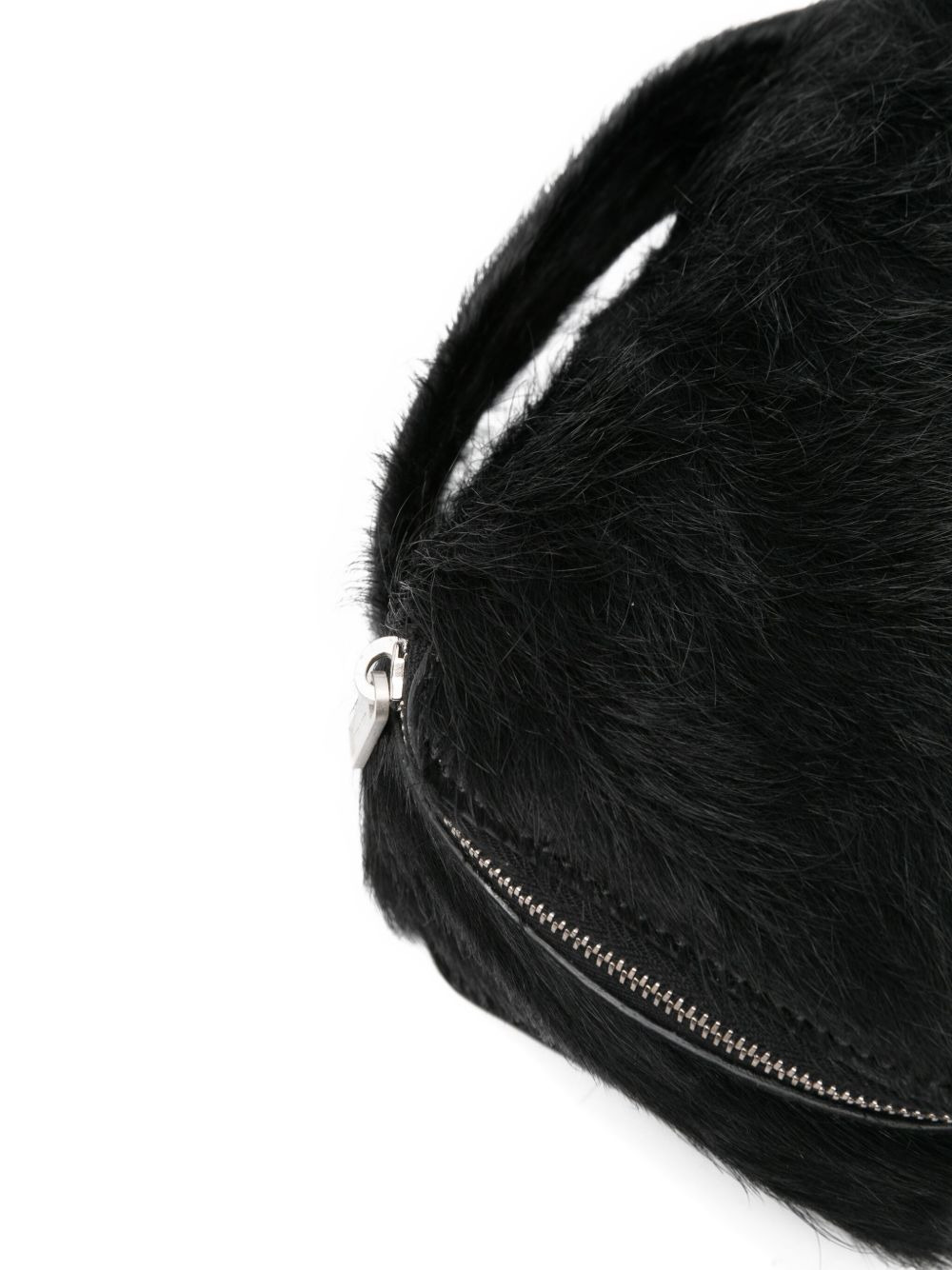calf-hair zipped clutch - 3
