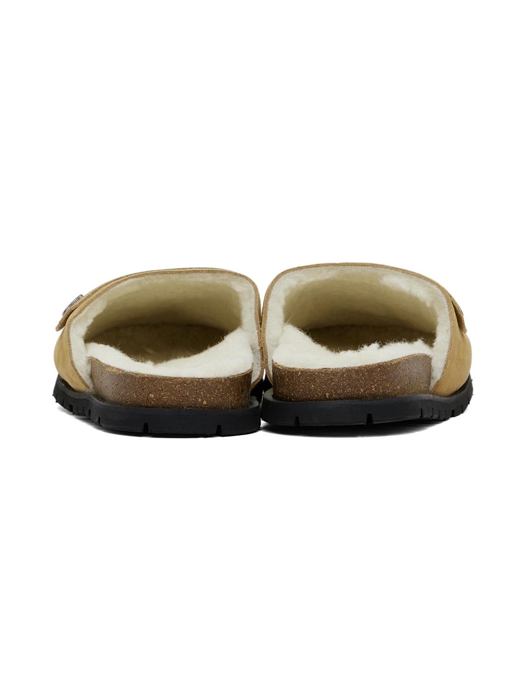 Beige Danny Mules - 2