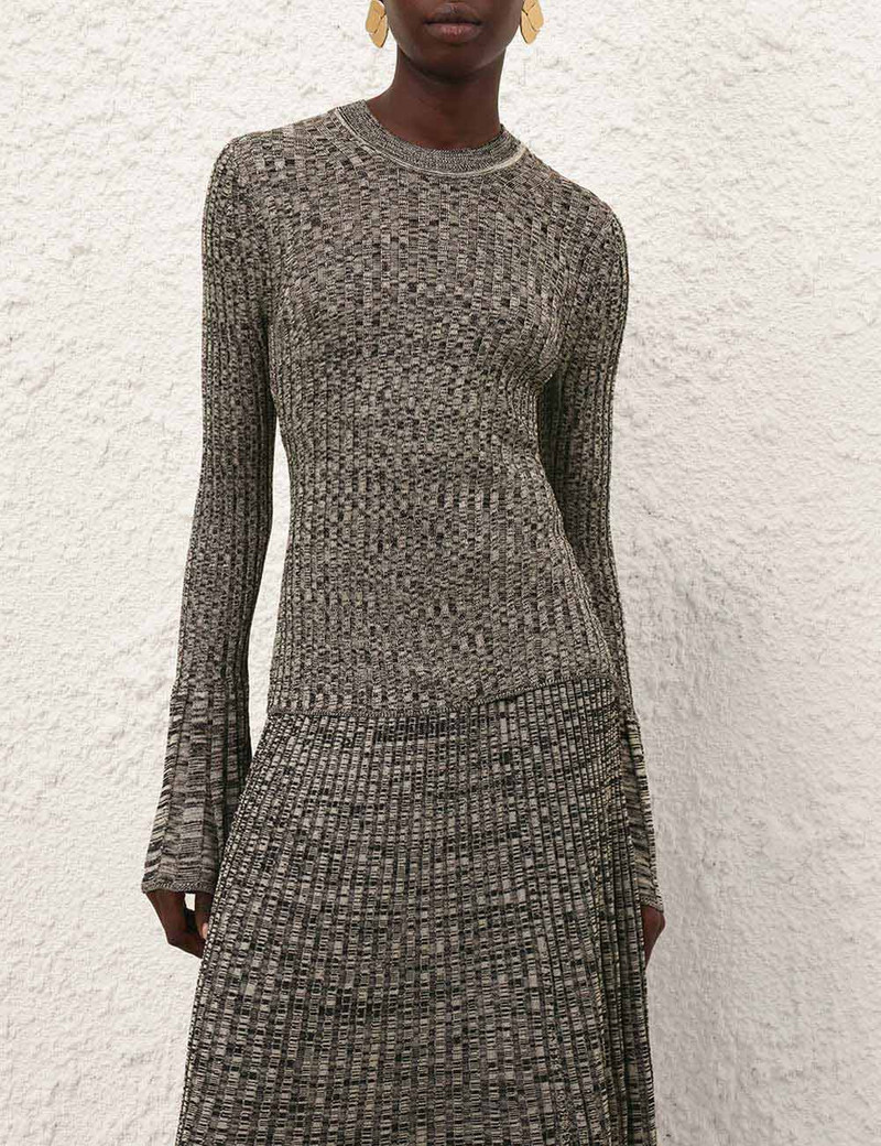 Zimmermann MOULINE BELL SLEEVE SWEATER outlook