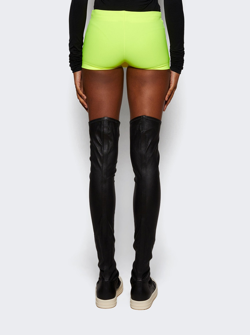 Mini Cycling Skirt Neon Yellow 5